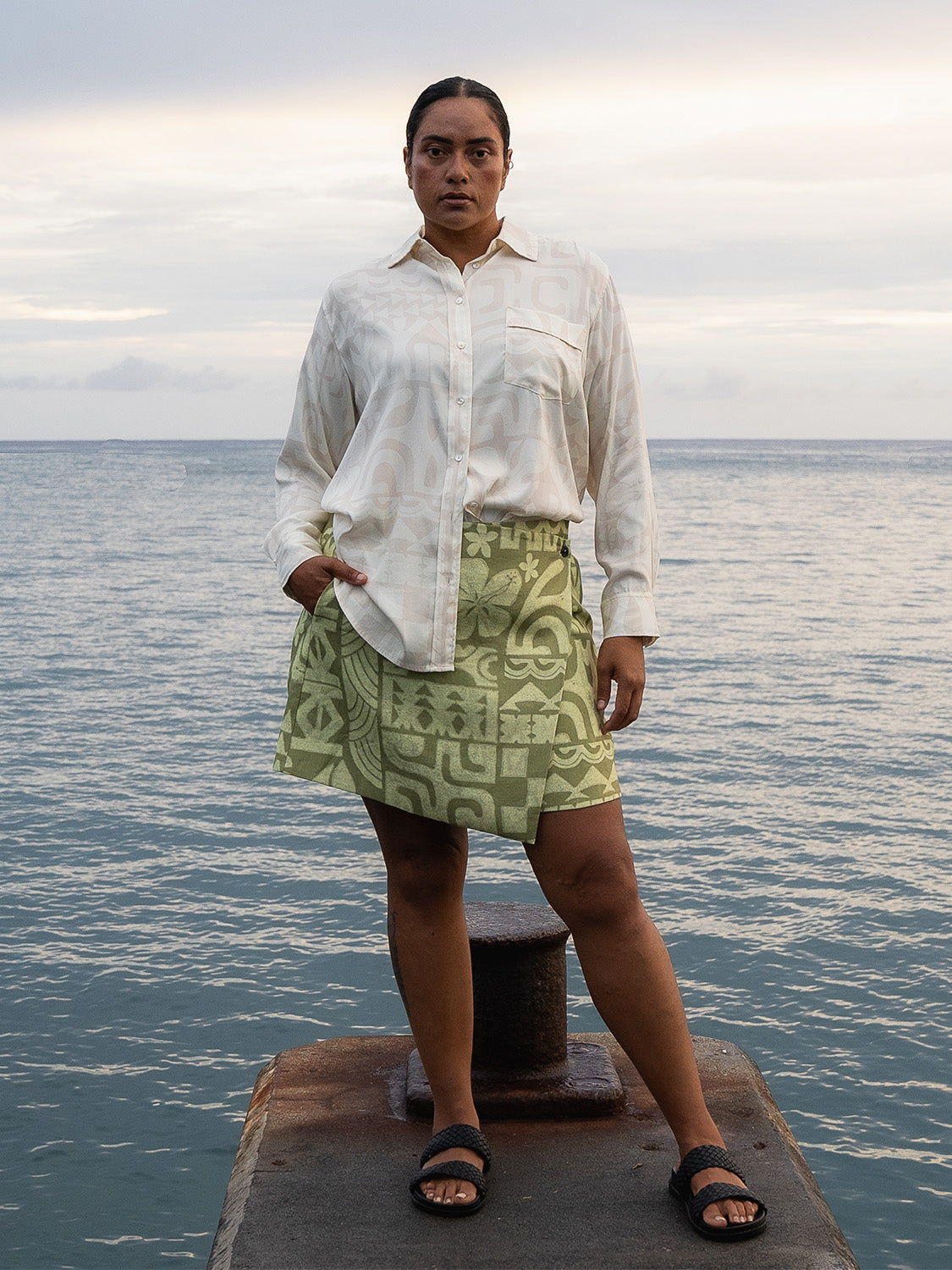 Hinatea Wrap Skirt