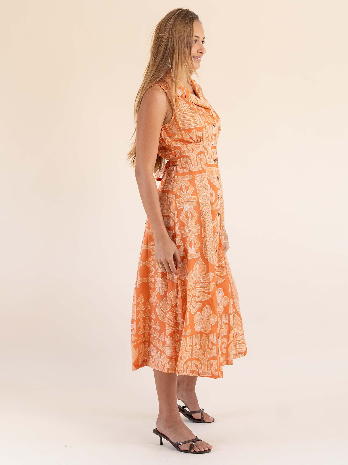 Pivai Button Dress
