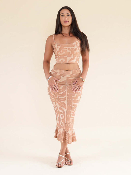 Mahina Flounce Skirt