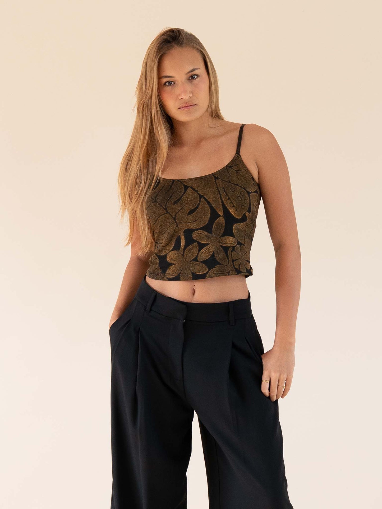 Hunaarii Drop Waist Top