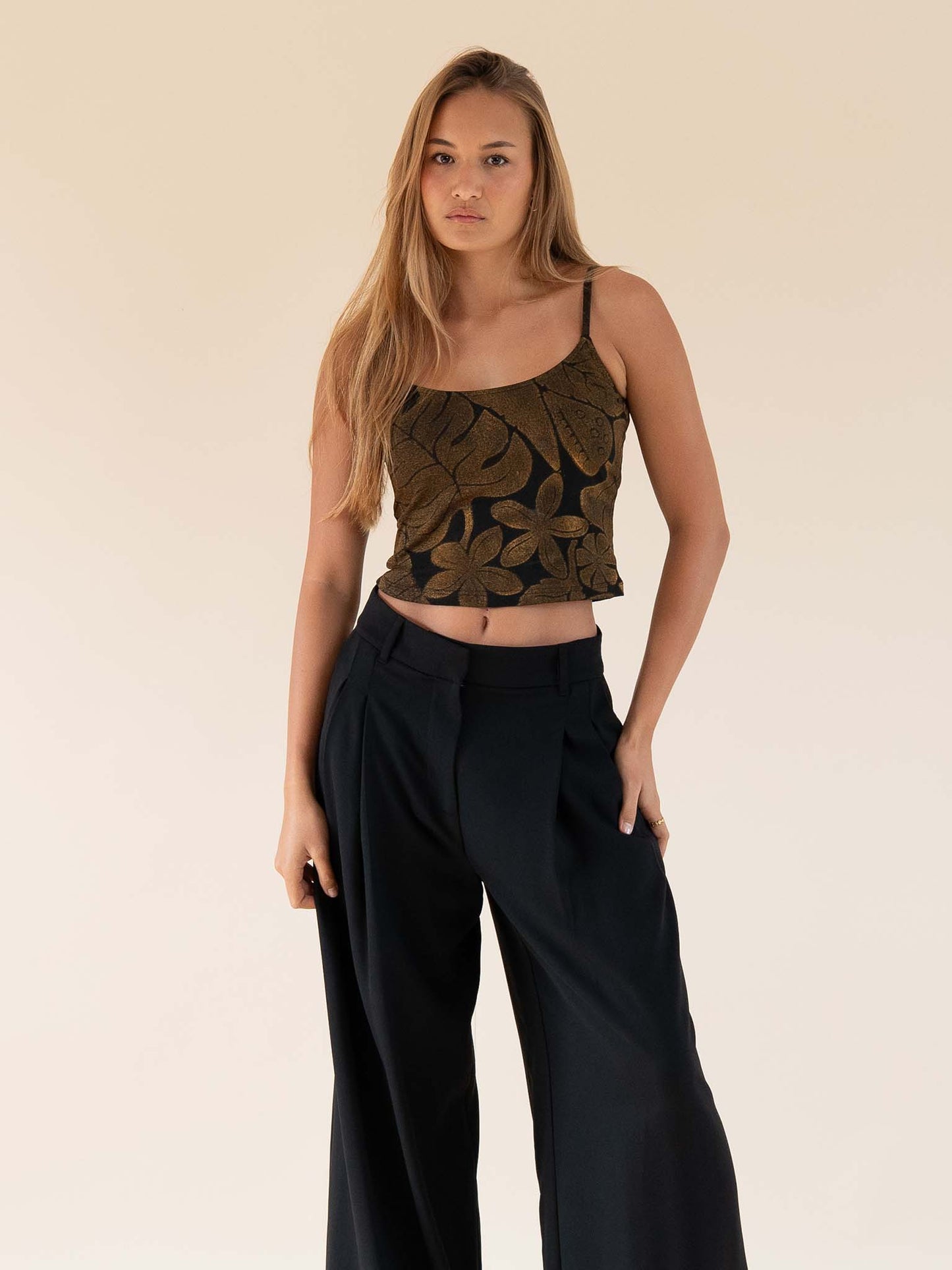 Hunaarii Drop Waist Top